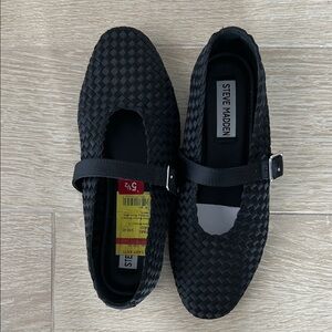 Steve Madden Woven Mary Jane Flats